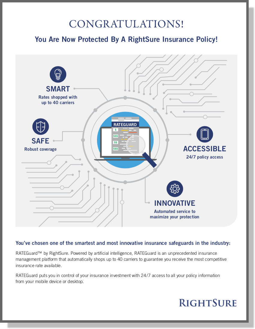 New RightSure Insurance Policy