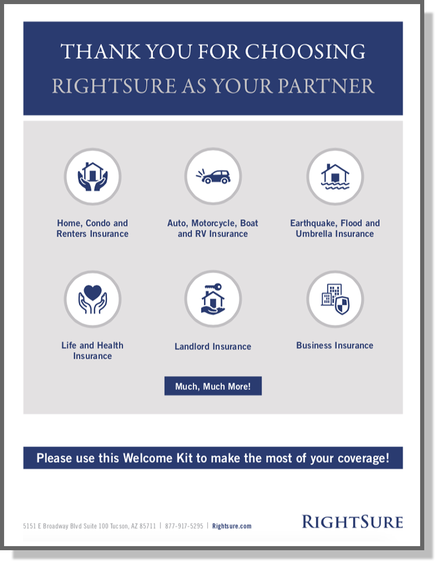 Rightsure Welcome Kit